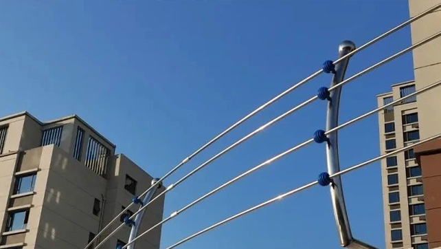 你見過弧形的不銹鋼電子圍欄嗎？