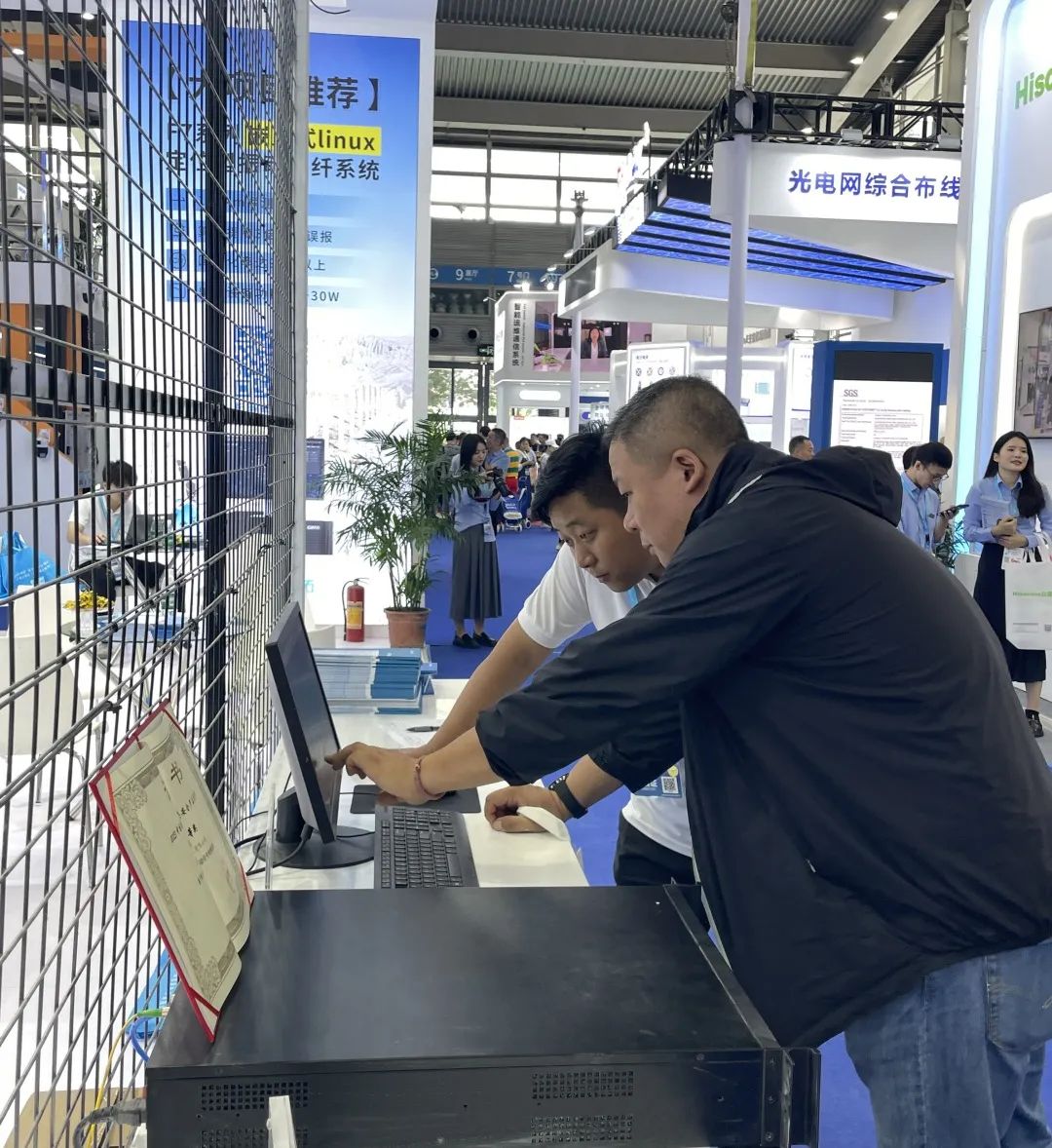 盛大開幕，一飽眼福 | 直擊廣拓2023深圳安博會火熱現場(圖15)