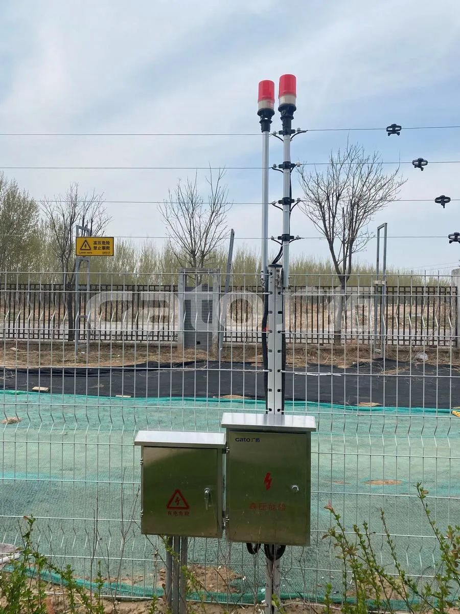 為什么廊坊這個工廠的周界用了兩種安裝方式？(圖10)