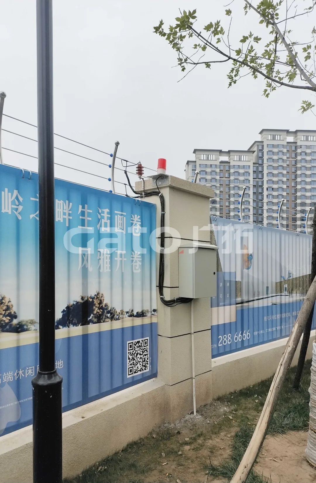 你見過弧形的不銹鋼電子圍欄嗎？(圖11)