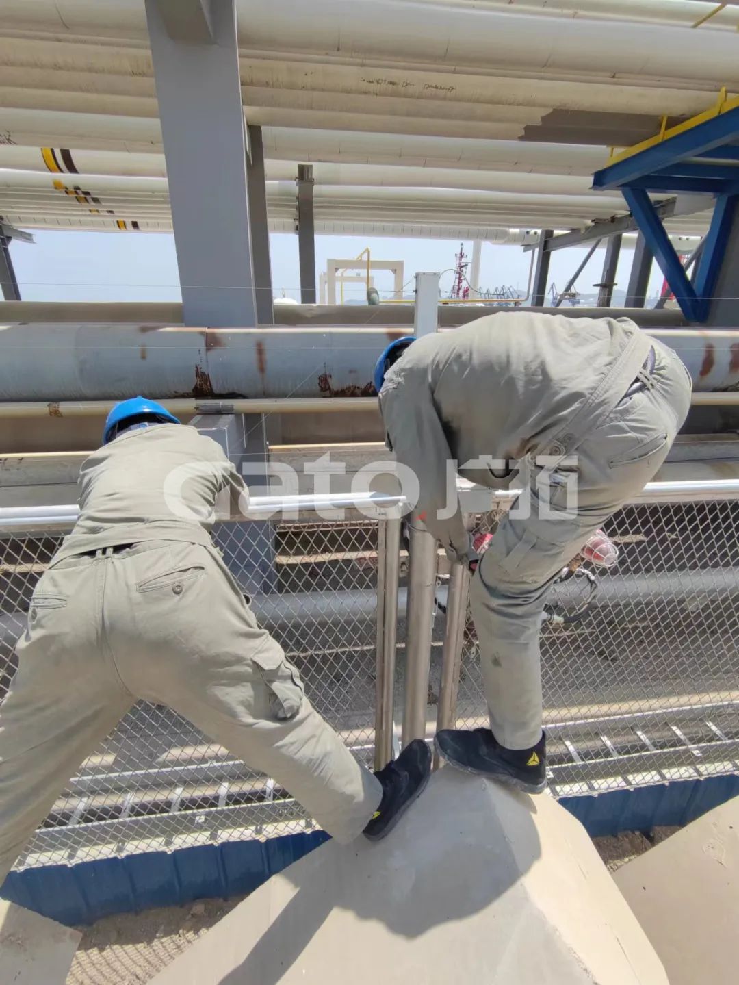 2200米煙臺港碼頭重點防爆區？防爆張力電子圍欄硬核出手！(圖9)